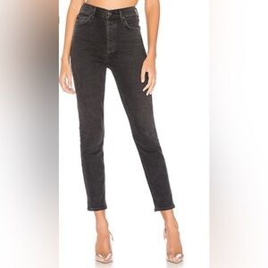 AGOLDE Nico Jeans Black Organic Cotton Size 25